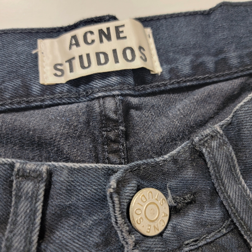 BRAND NEW! Acne Studios Roc Lana Dark Blue Jeans Pants - Picture 5 of 16